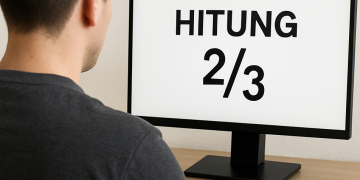 cara hitung 2/3 pidana